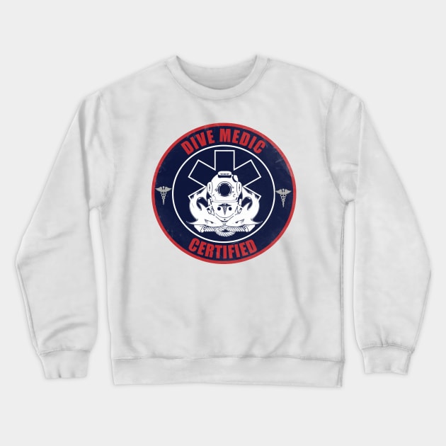 Dive Medic Crewneck Sweatshirt by TCP